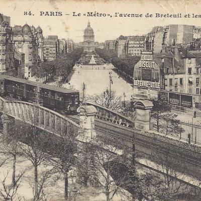 MJ 84 - Le Metro, l'Avenue de Breteuil et les Invalides