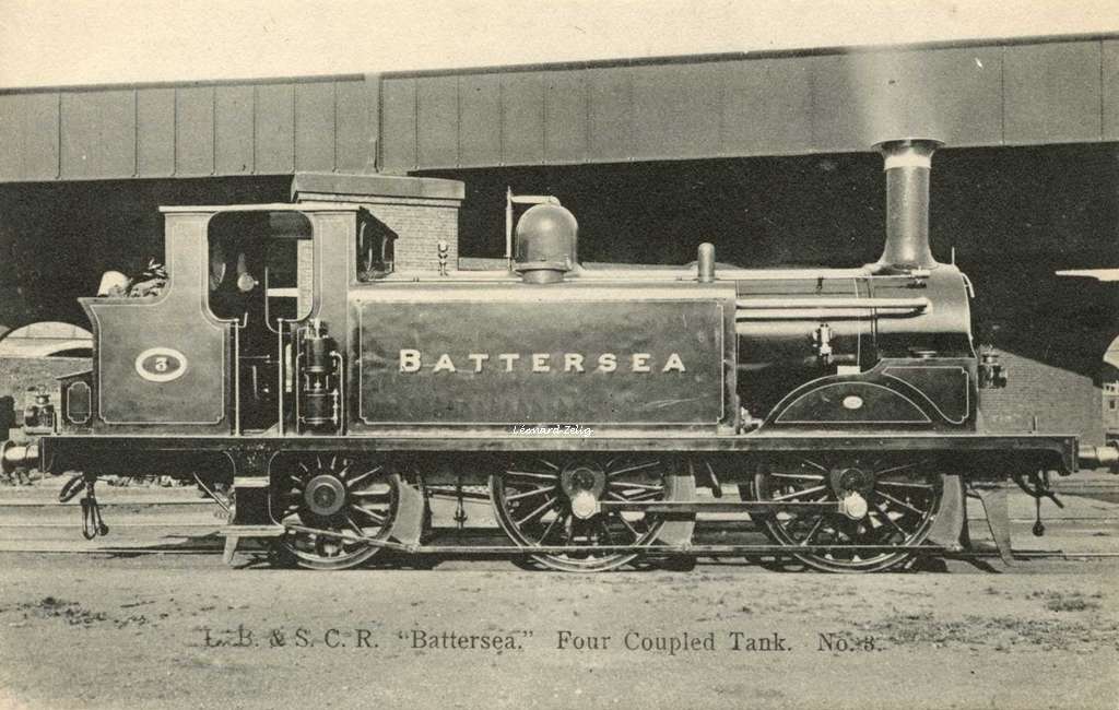 N°38 - L.B. & S.C.R. Battersea - Four Coupled Tank