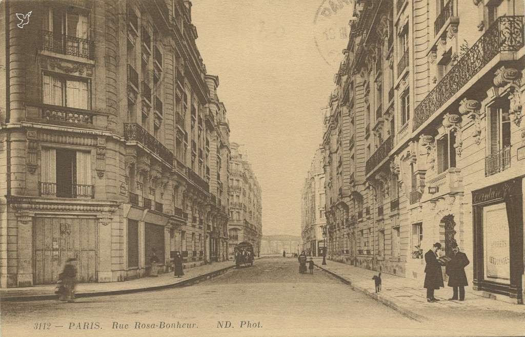 ND 3112 - Rue Rosa-Bonheur