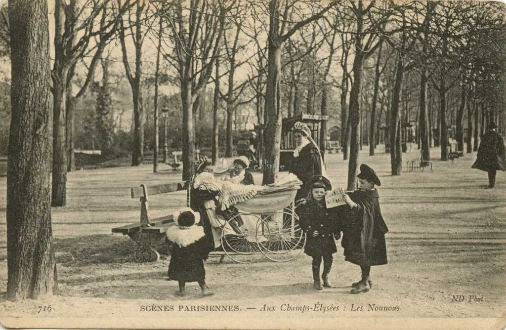ND 716 - Aux Champs-Elysées · Les Nounous