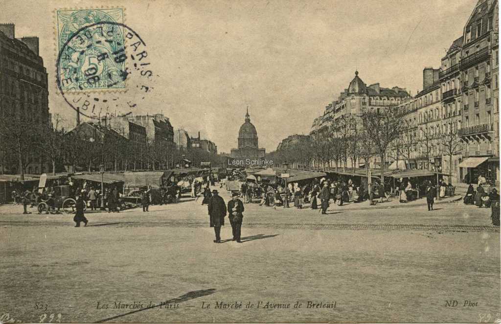 ND 823 - Le Marché de l'Avenue de Breteuil