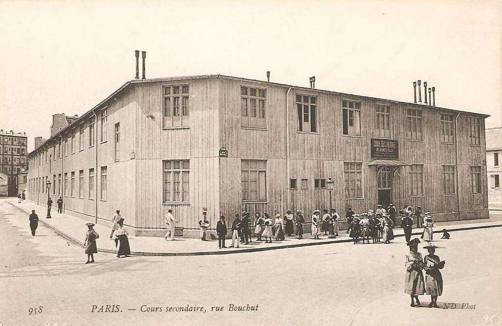 ND 958 - PARIS - Cours secondaire, rue Bouchut