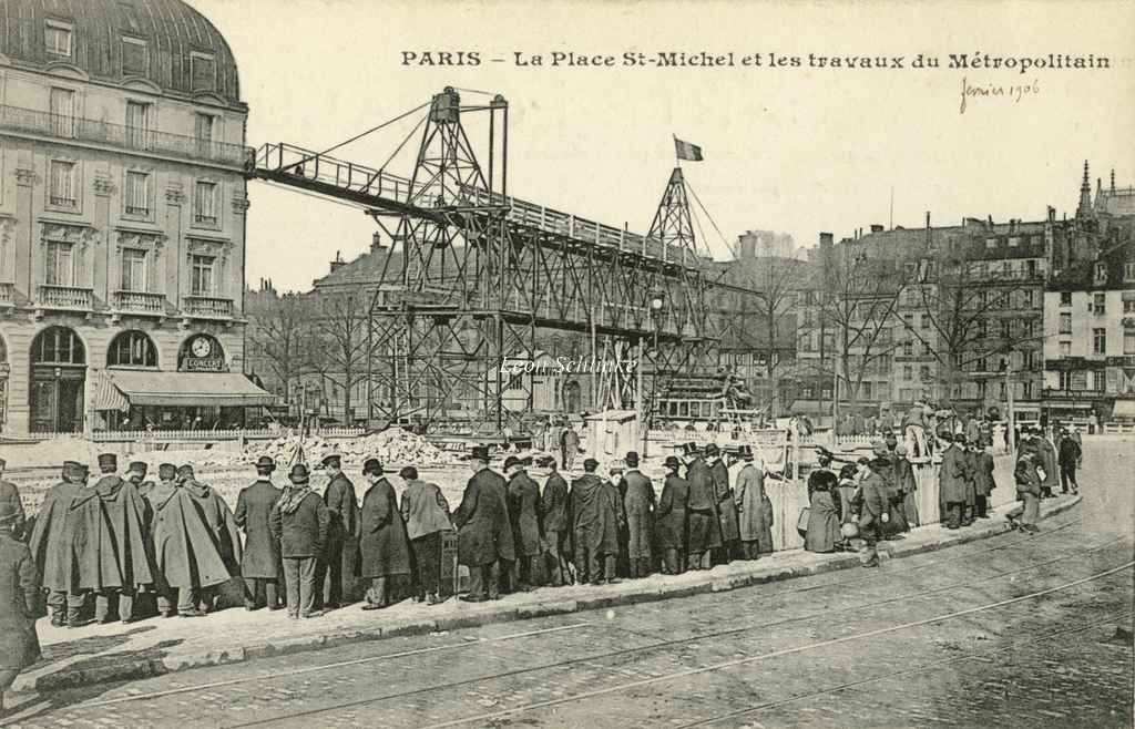 Non identifié - Place Saint-Michel