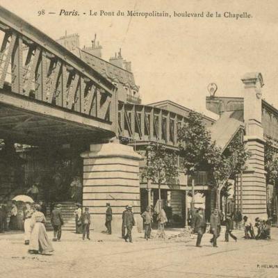 P.H & Cie 98 - Le Pont du Métro, Boulevard de la Chapelle