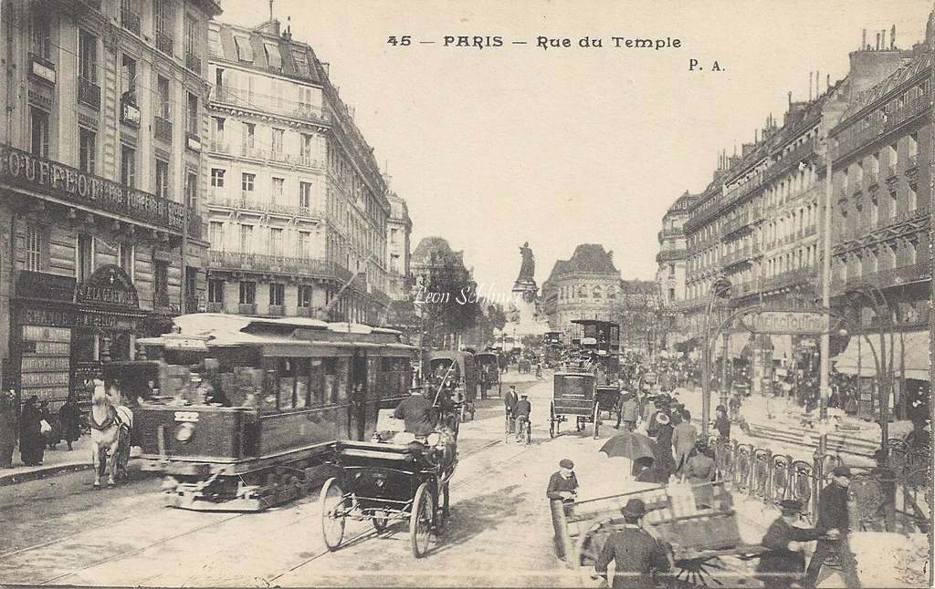 PA 45 - Rue du Temple