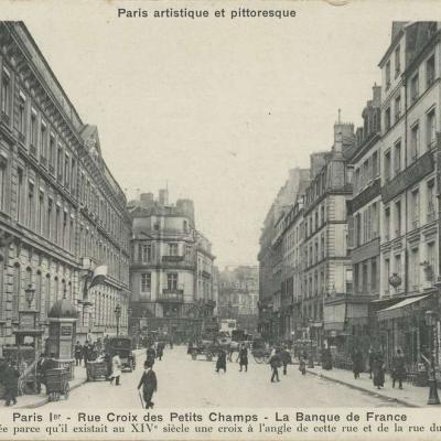 PARIS I° - Rue Croix-des-Petits-Champs - La Banque de France