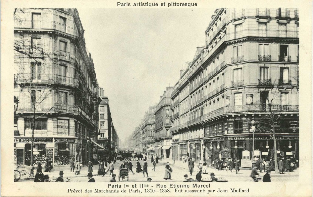 PARIS I° et II° - Rue Etienne Marcel
