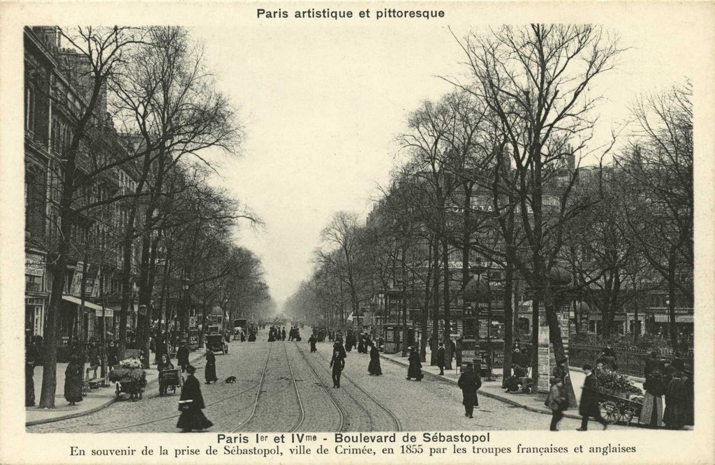 PARIS I° et IV° - Boulevard de Sebastopol
