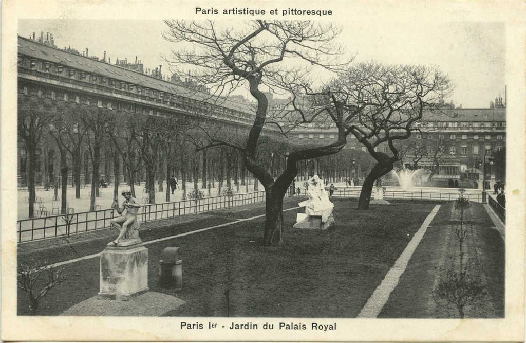 PARIS I° - Jardin du Palais Royal