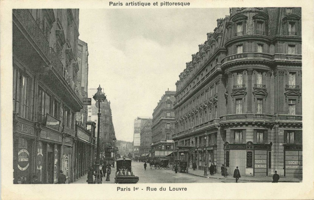 PARIS I° - Rue du Louvre