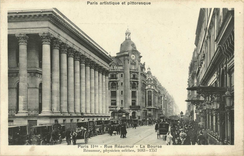 PARIS II° - Rue Réaumur - La Bourse