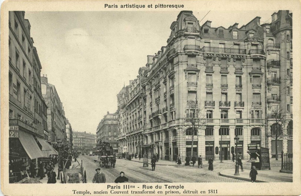 PARIS III° - Rue du Temple