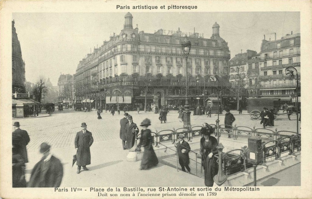 PARIS IV° - Pace de la Bastille