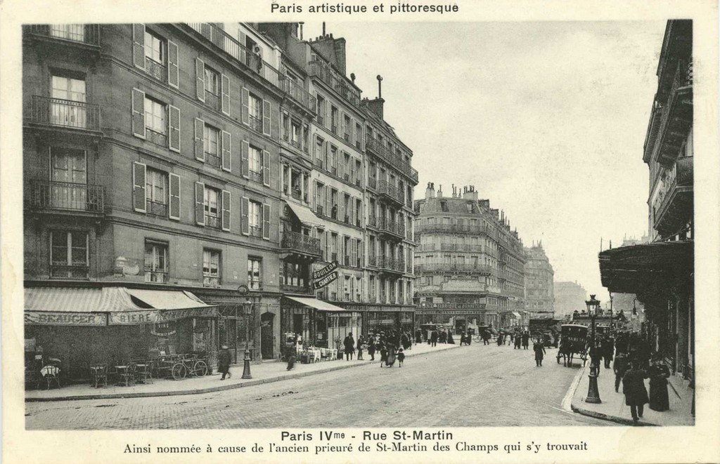 PARIS IV° - Rue St-Martin