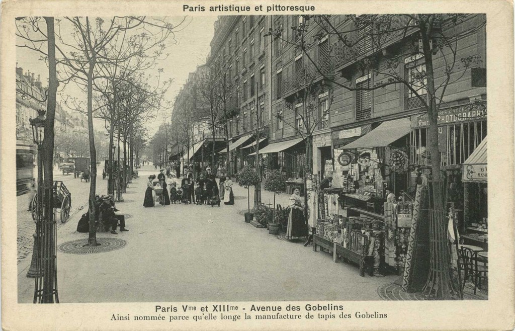 PARIS V°et XIII° - Avenue des Gobelins