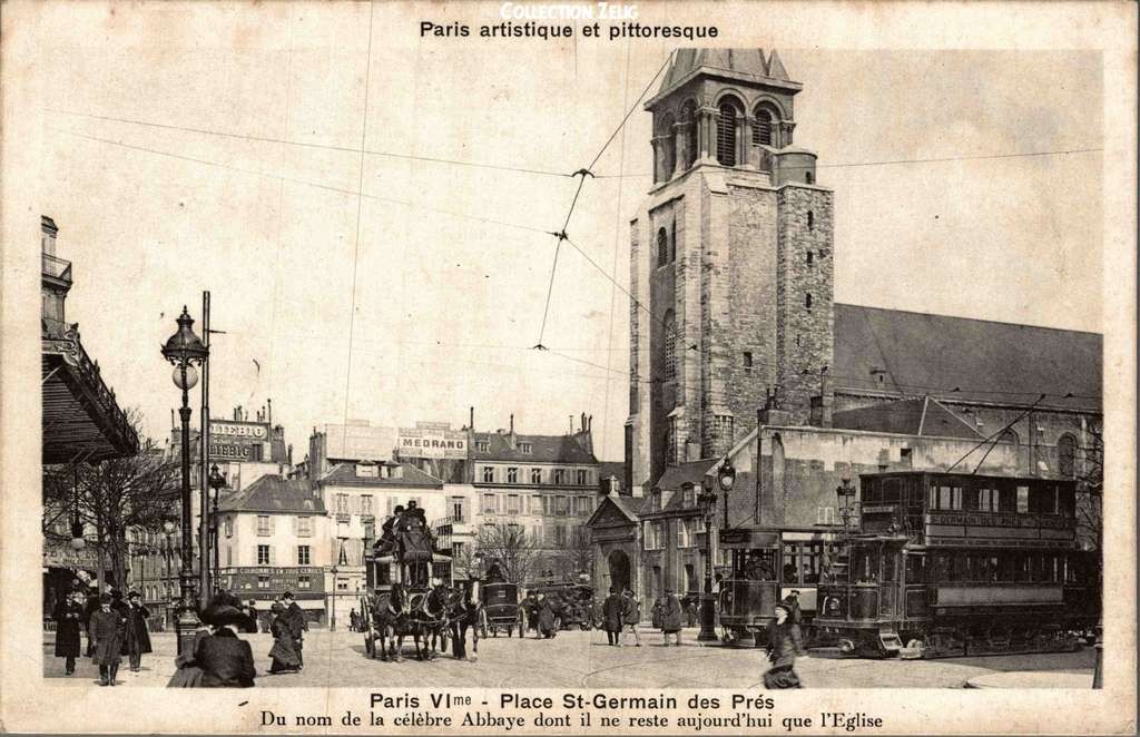 Paris VI° - Place St-Germain-des-Prés
