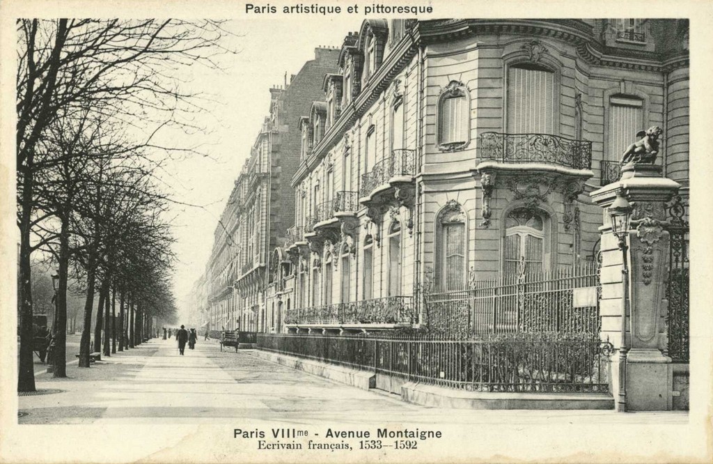 PARIS VIII° - Avenue Montaigne