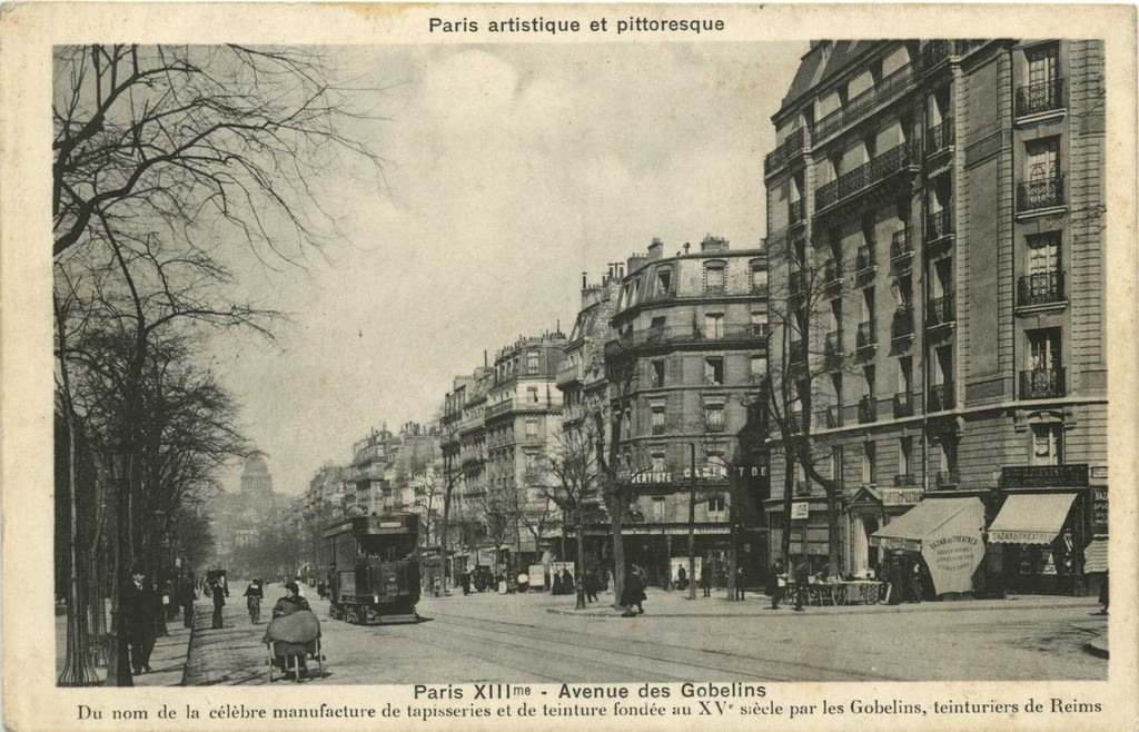 PARIS XIII° - Avenue des Gobelins