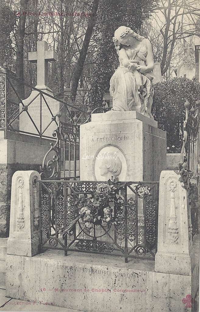 16 - Monument de Chopin, Compositeur
