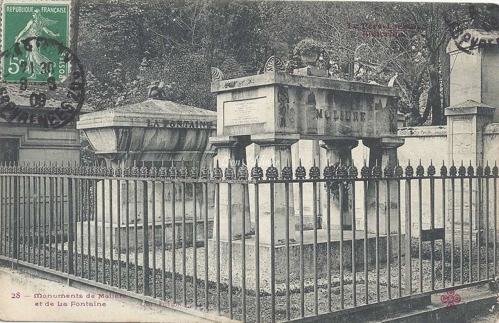 28 - Monument de Molière et La Fontaine