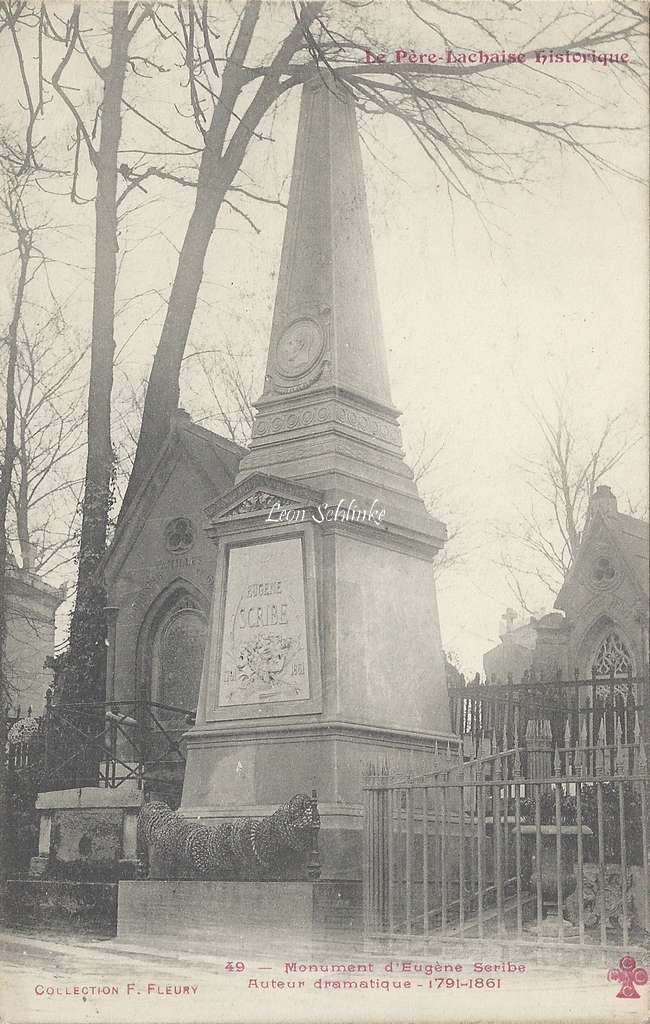 49 - Monument d'Eugène Scribe