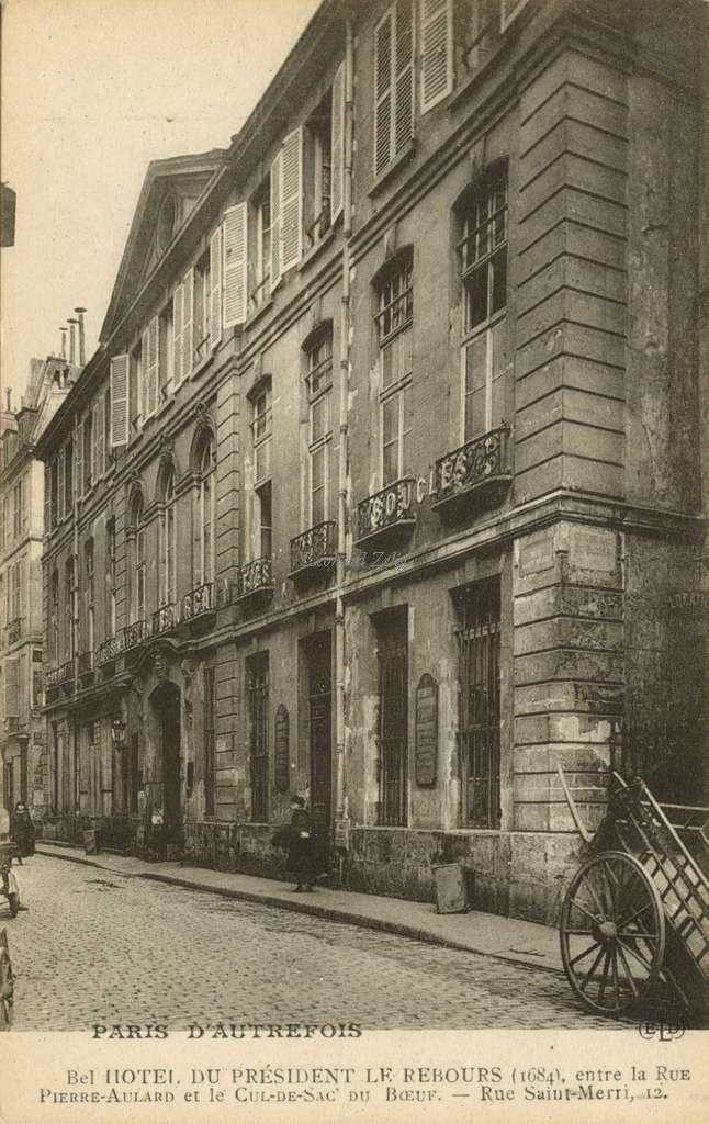 Rue Saint-Merri, 12