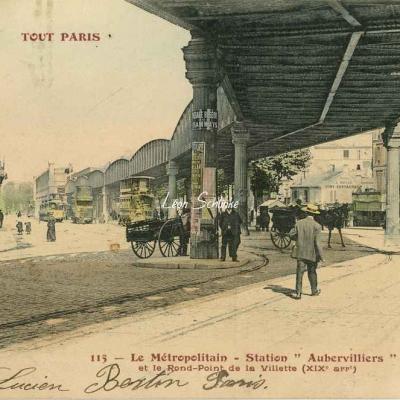 Tout Paris 115 - Le Métropolitain, Station Aubervilliers