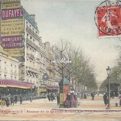 Tout Paris 1513 - Avenue de la Grande-Armée à la Porte Maillot