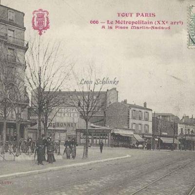 Tout Paris 666 - Le Métropolitain à la Place Martin-Nadaud