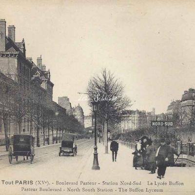 Tout Paris - Boulevard Pasteur - Station Nord·Sud - Le Lycée Buffon