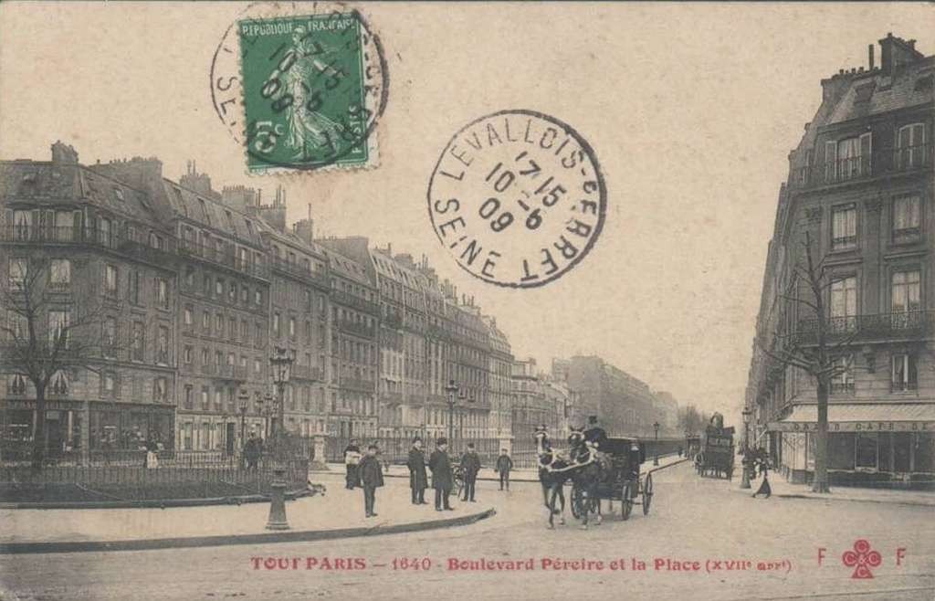 1640 - Boulevard Pereire et la Place