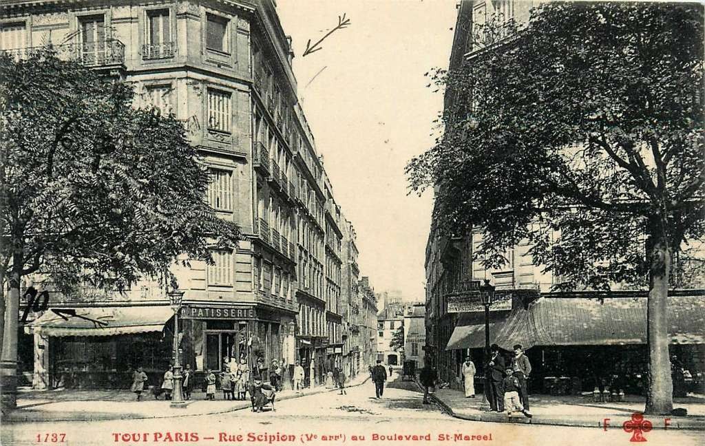 1737 - Rue Scipion au Boulevard Saint-Marcel