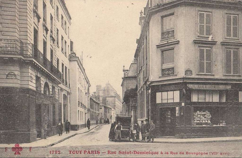 1792 - Rue Saint-Dominique à la Rue de Bourgogne