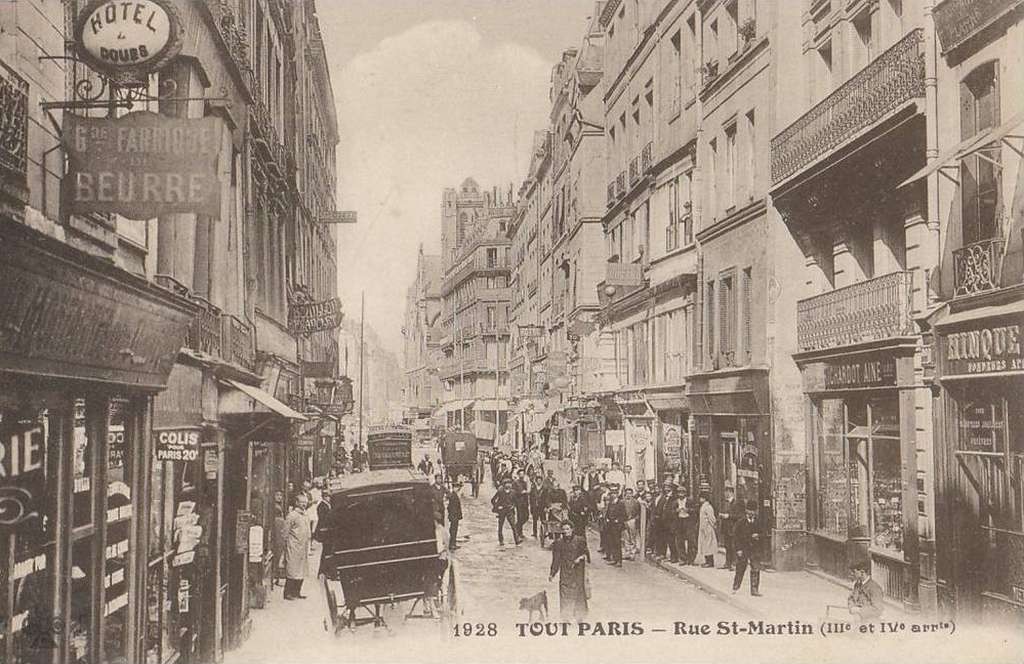 1928 - Rue Saint-Martin