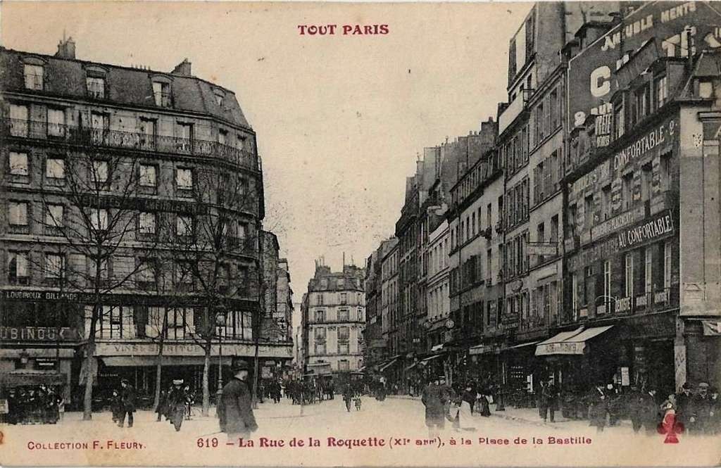 619 - La Rue de la Roquette à la Place de la Bastille