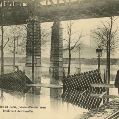 Vandenhove-Liancourt - Inondations 1910 - Boulevard de Grenelle
