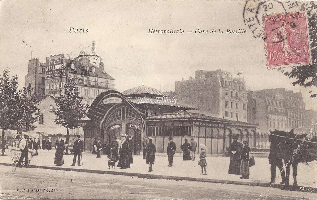 VP 215 - Metropolitain - Gare de la Bastille
