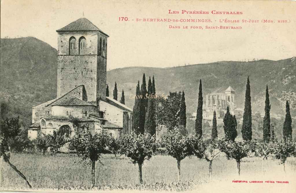 0 - 170 - St-Bertrand de Comminges - L'Eglise St-Just