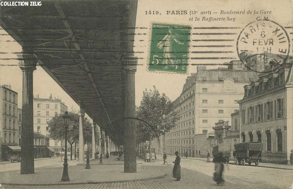 CM 1419 - Boulevard de la Gare et la Raffinerie Say