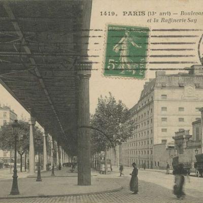 CM 1419 - Boulevard de la Gare et la Raffinerie Say