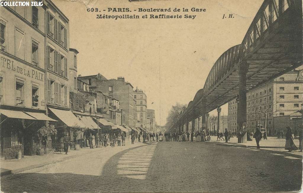 JH 693 - Boulevard de la Gare - Métropolitain et Raffinerie Say