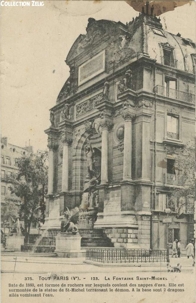 TOUT PARIS 375-123 - La Fontaine Saint-Michel