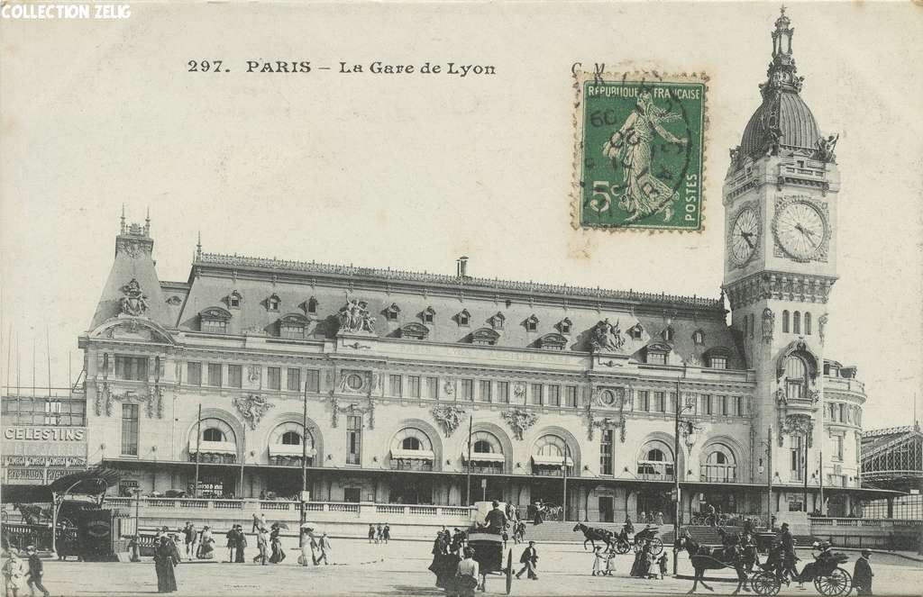 Inconnu 297 - La Gare de Lyon