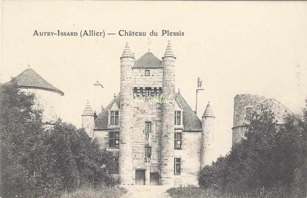 03-Autry-Issard - Château du Plessis (R.B.). Bourgeois)