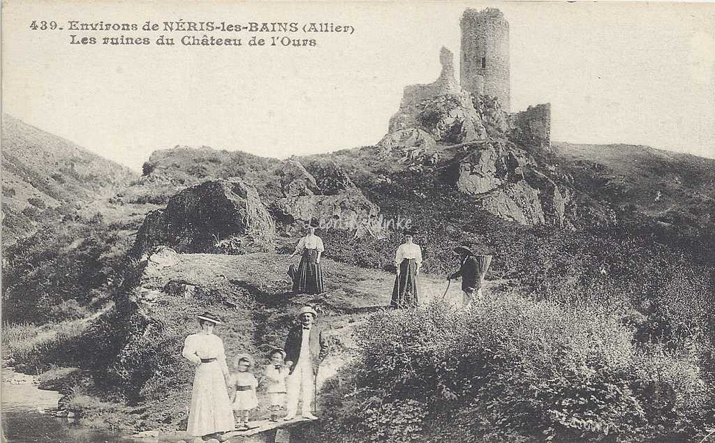03-Sainte-Thérence - 439 - Ruines du Château de l'Ours (Ss edit)