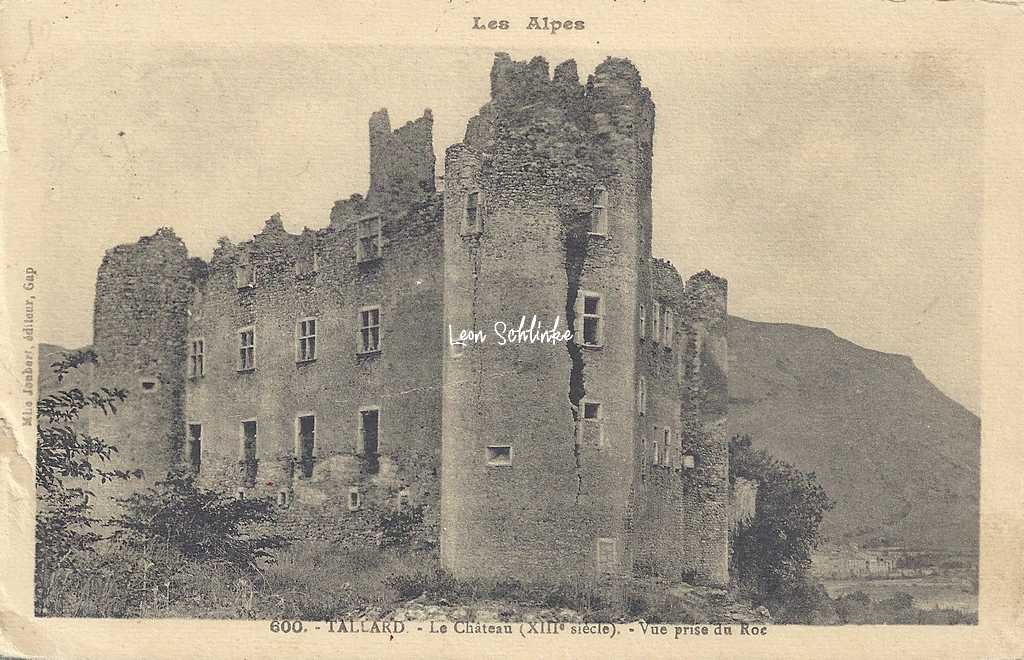 05-Tallard - 600 - Le Château (Joubert à Gap)