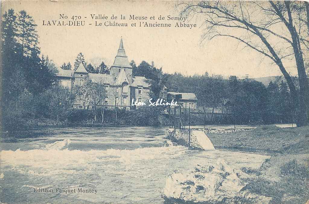 08-Monthermé - Laval-Dieu, Château et ancienne Abbaye (Floquet-Moncy)