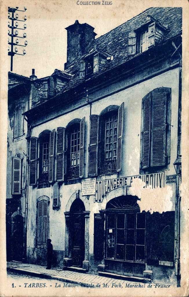 1 - La Maison natale de M. Foch, Maréchazl de France (vue 1)