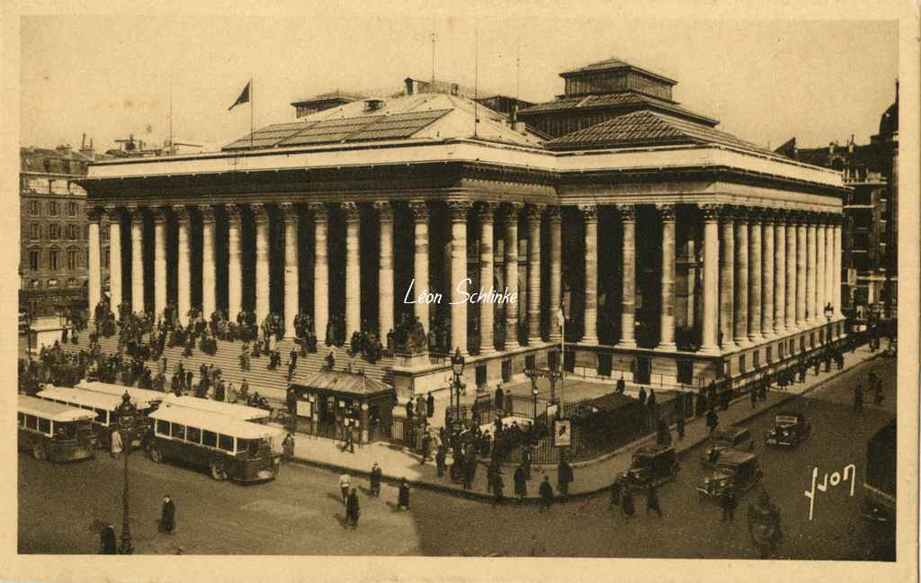 Yvon 10 - PARIS... en flanant - La Bourse