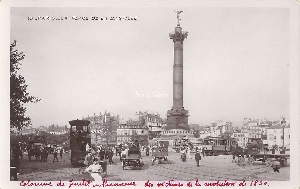 10 - La Place de la Bastille
